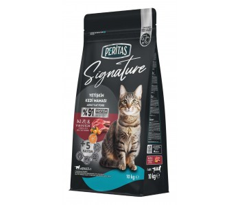Signature Adult Cat с агнешко за котки от всички породи, 10 кг